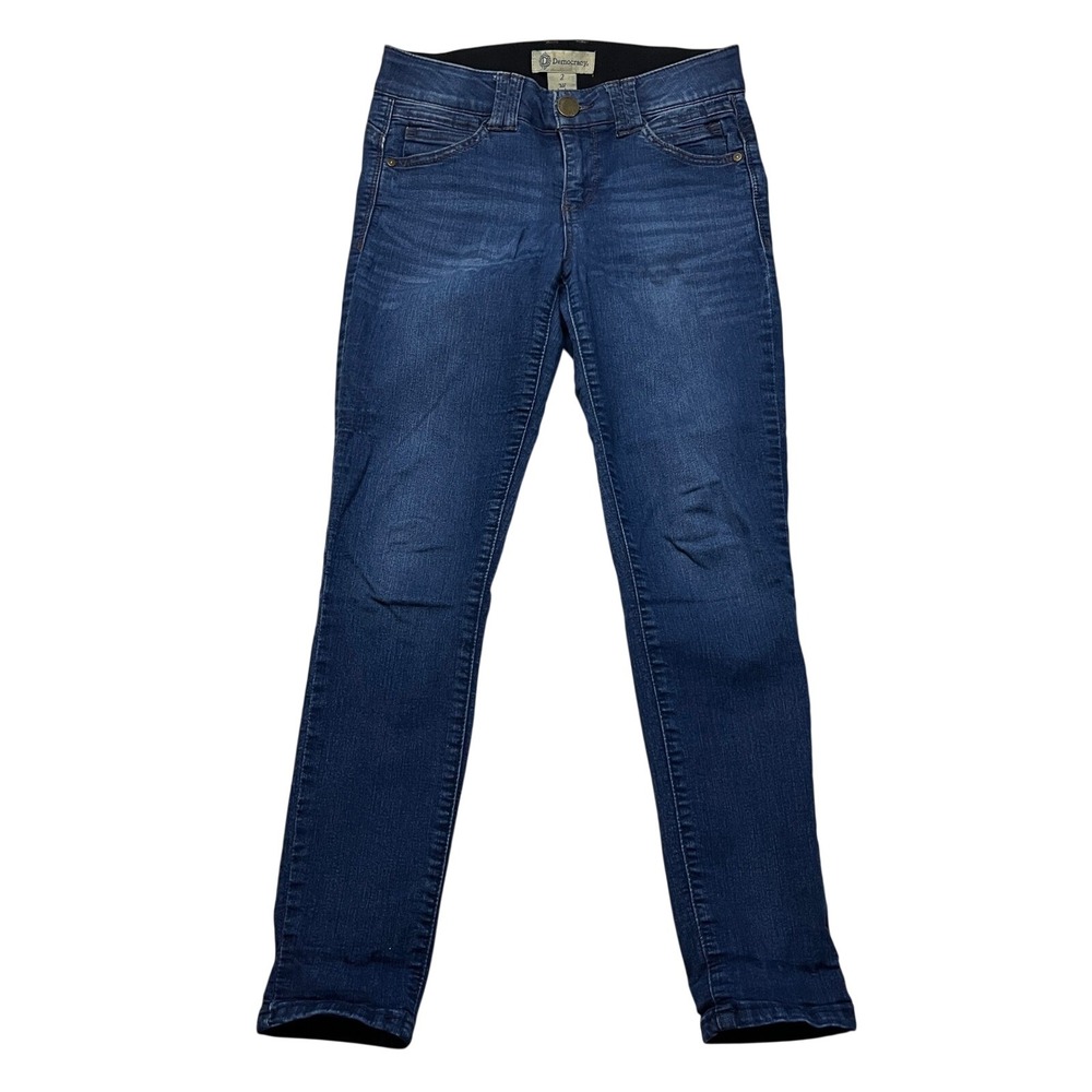 Democracy Jeans Womens 2 Blue Ab Solution Skinny‎ Denim BN1873BBL8 Stretch